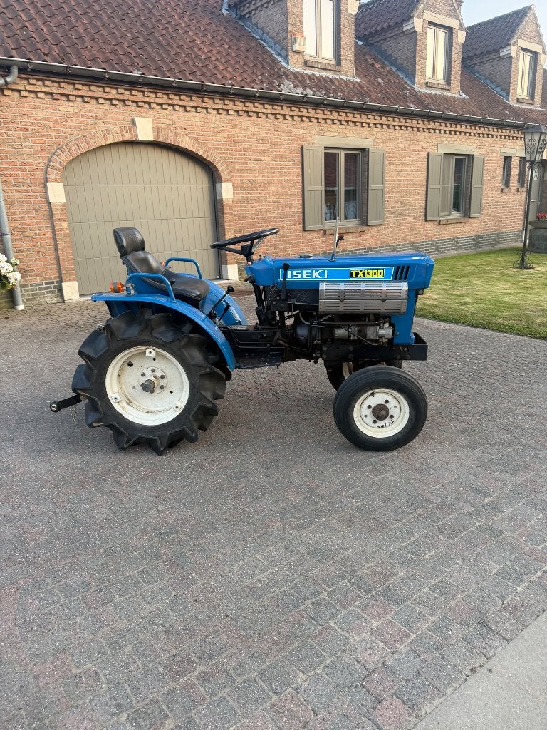 *prachtige handige compacte iseki tx1300 16pk minitractor***, Ophalen of Verzenden, Iseki, Elektrische starter, 90 tot 120 cm
