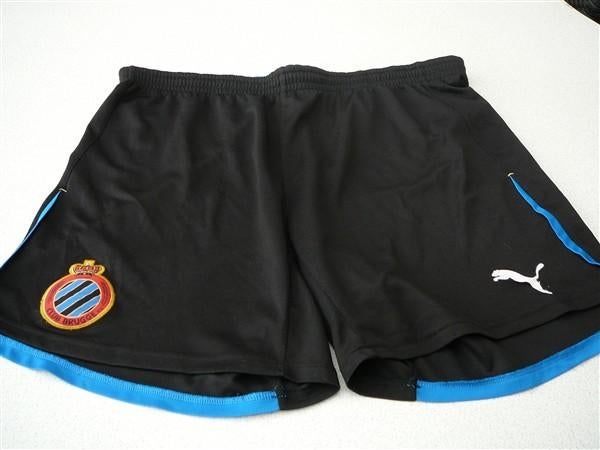 Mooie voetbalbroek Club Brugge Puma L, Sport en Fitness, Voetbal, Maat L, Ophalen, Gebruikt, Broek