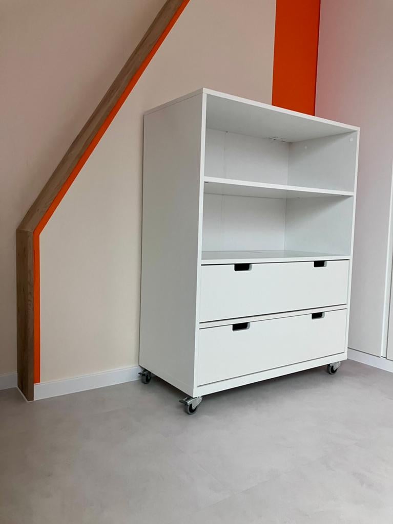 Bopita ladekast wielen dressoir meubel baby kinderkamer kast, Kinderen en Baby's, Kinderkamer | Commodes en Kasten, Ophalen, Kast
