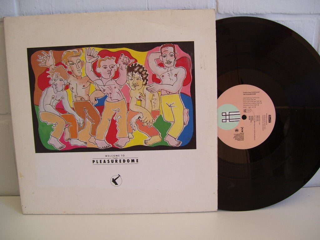 FRANKIE GOES TO HOLLYWOOD welcome to the pleasuredome (2lps), Avec pochette intérieure, Enlèvement ou Envoi, Utilisé, 12 pouces
