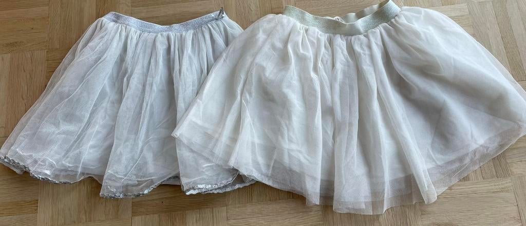 2 super mooie glitter rokjes Someone+H&M maat 122, Ophalen of Verzenden, Zo goed als nieuw