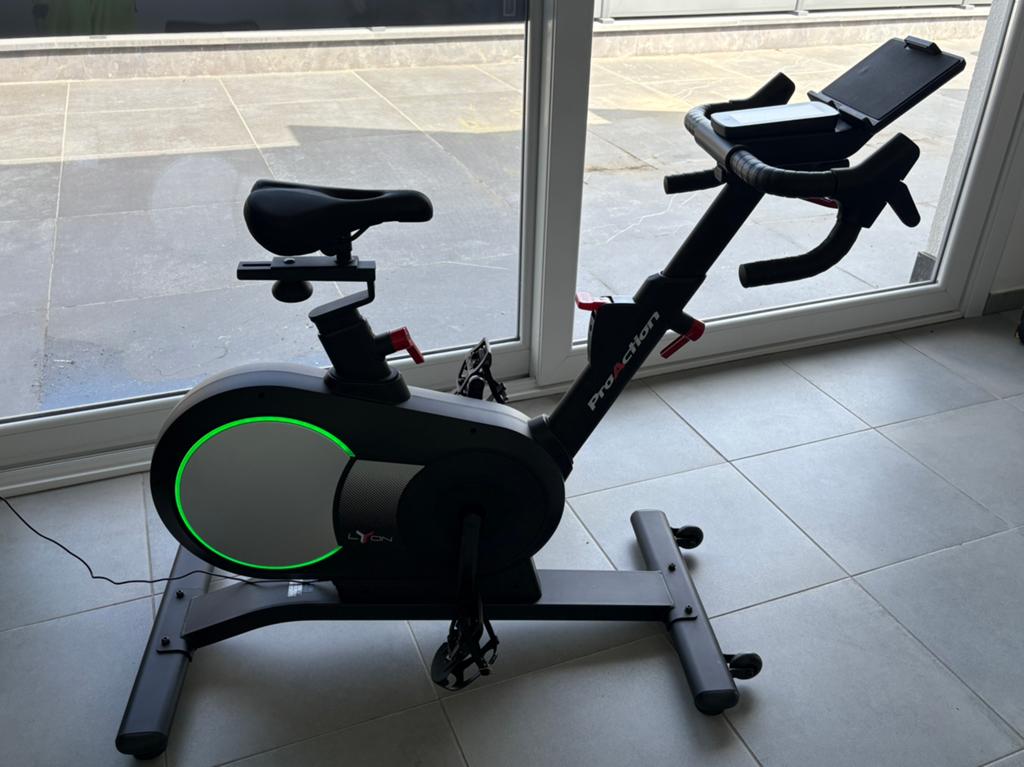 De Lyon H9115 Smart Bike, Sport en Fitness, Fitnessapparatuur, Ophalen, Gebruikt, Spinningfiets