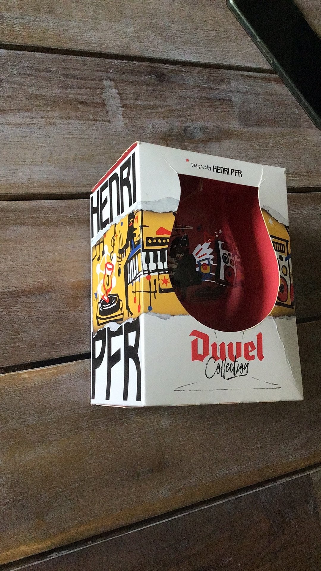 Verre Duvel-HENRI PFR, Collections, Enlèvement ou Envoi