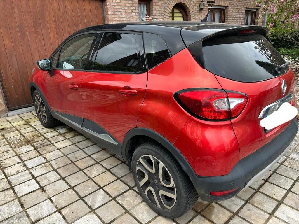 Renault Captur automatique 2016 173.000 km, Autos, Renault, Rouge, Achat, 5 portes, Diesel