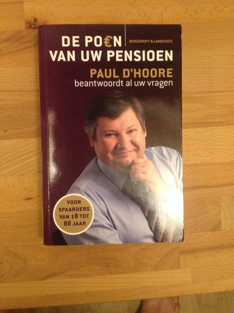 L'argent pour votre pension - Paul d'Hoore, Enlèvement ou Envoi, Utilisé