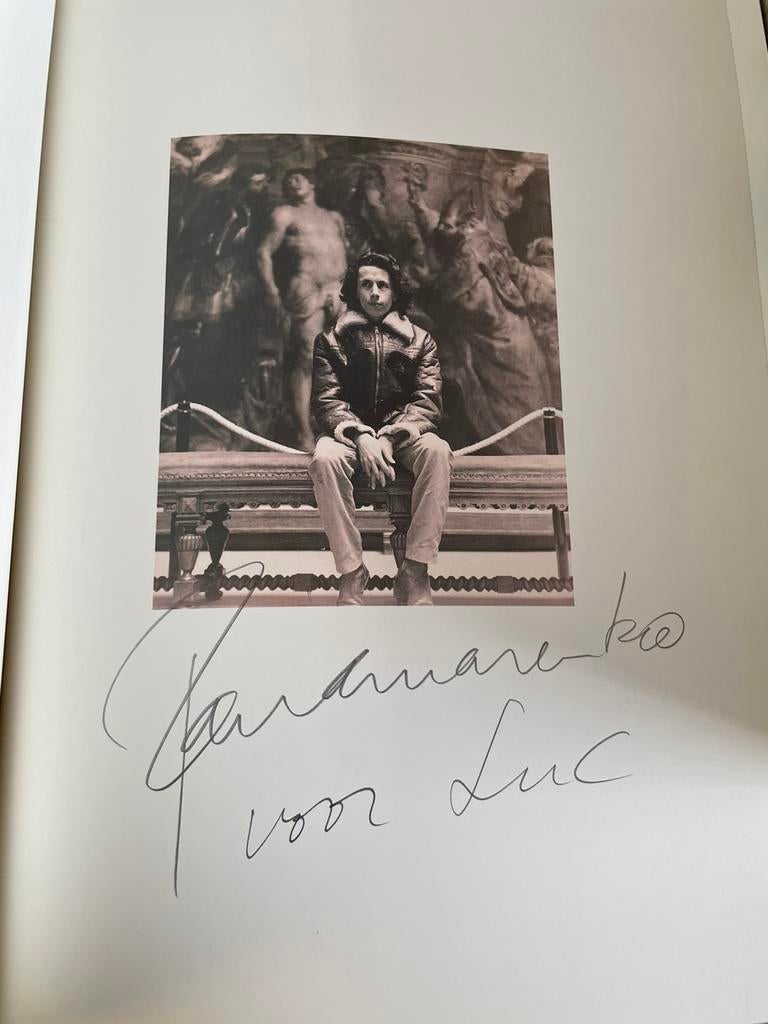 Panamarenko - Hans Theys - Gesigneerd met opdracht + Poster, Boeken, Ophalen of Verzenden, Zo goed als nieuw