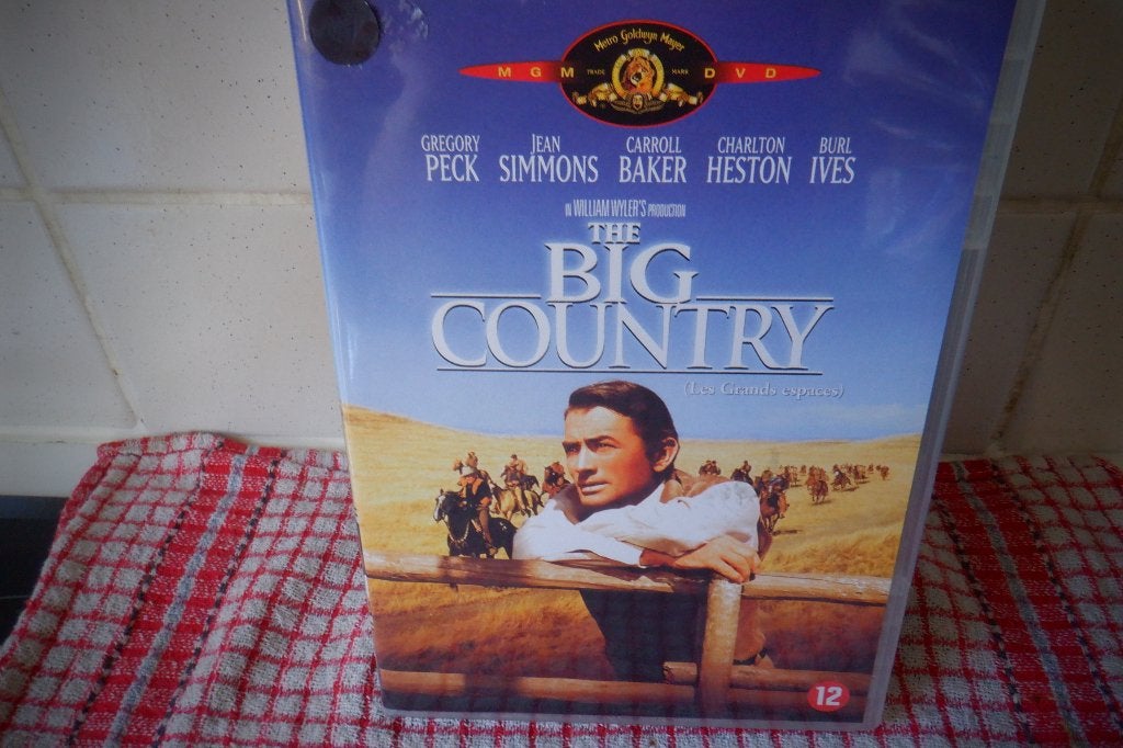 Le DVD Big Country. (Grégory Peck, Charlton Heston), Suppléments, Action, Enlèvement ou Envoi, Allemand