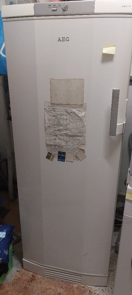 Diepvries, Gebruikt, 140 tot 160 cm, Ophalen, Vrieskast