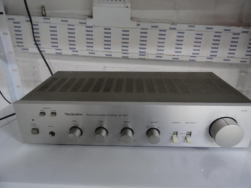 Vintage Technics versterker, Audio, Tv en Foto, Versterkers en Ontvangers, Ophalen of Verzenden, Gebruikt, 60 tot 120 watt
