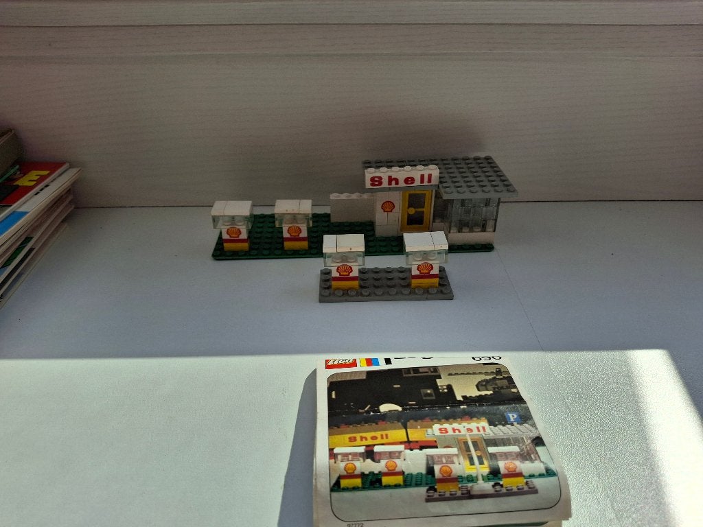 Lego 690 ( 690-1 ) Shell Station 1974, Ophalen of Verzenden, Compleet, Lego, LEGOLAND