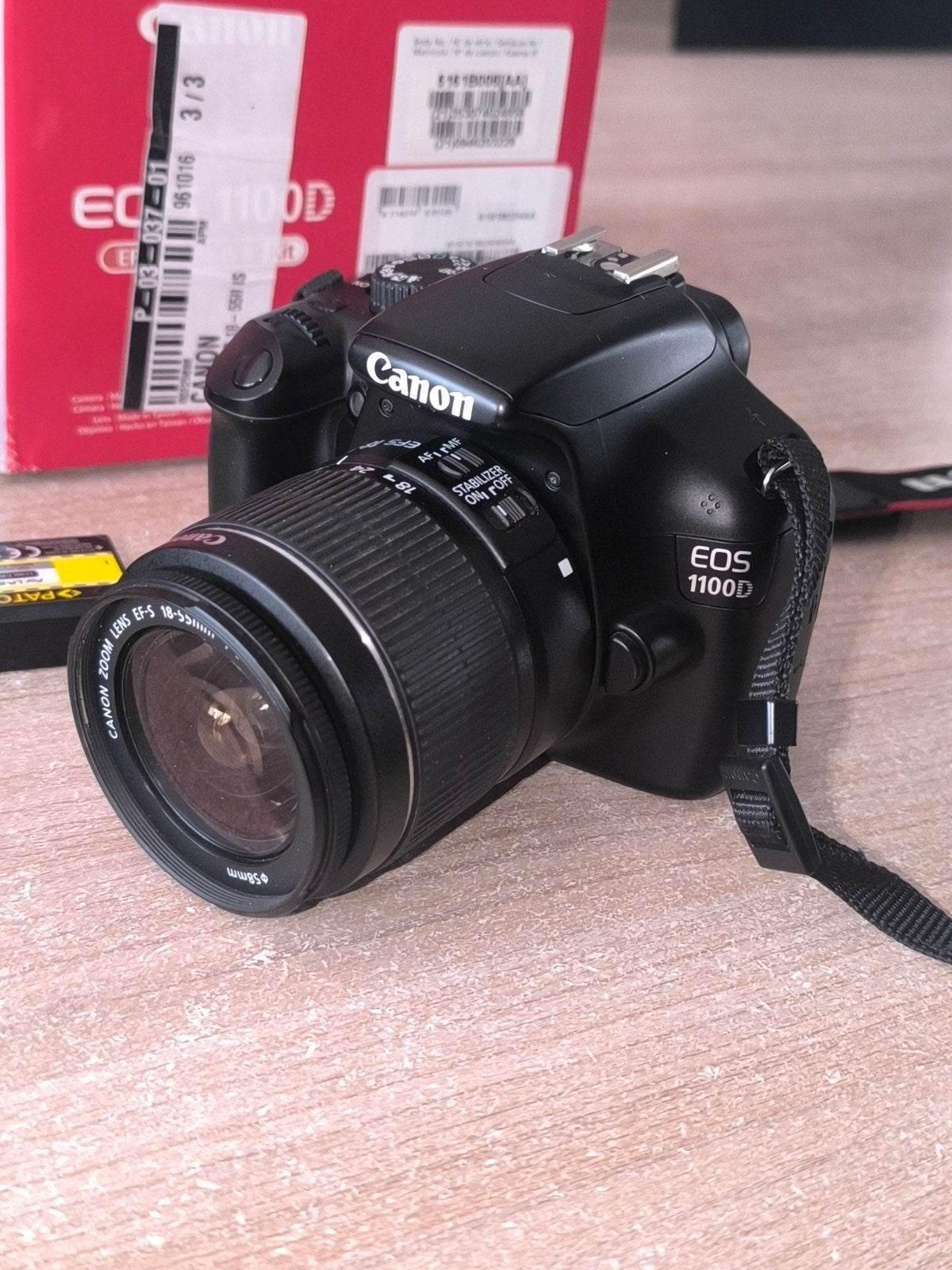 appareil photo canon EOS + objectif 18-55mm, Audio, Tv en Foto, Fotocamera's Analoog, Ophalen, Canon