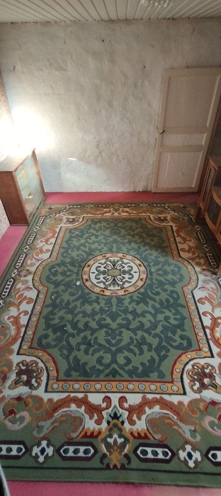 Tapis d'aubusson de grande taille 20m², Maison & Meubles, Vert, 200 cm ou plus, 200 cm ou plus, Classic, aubusson