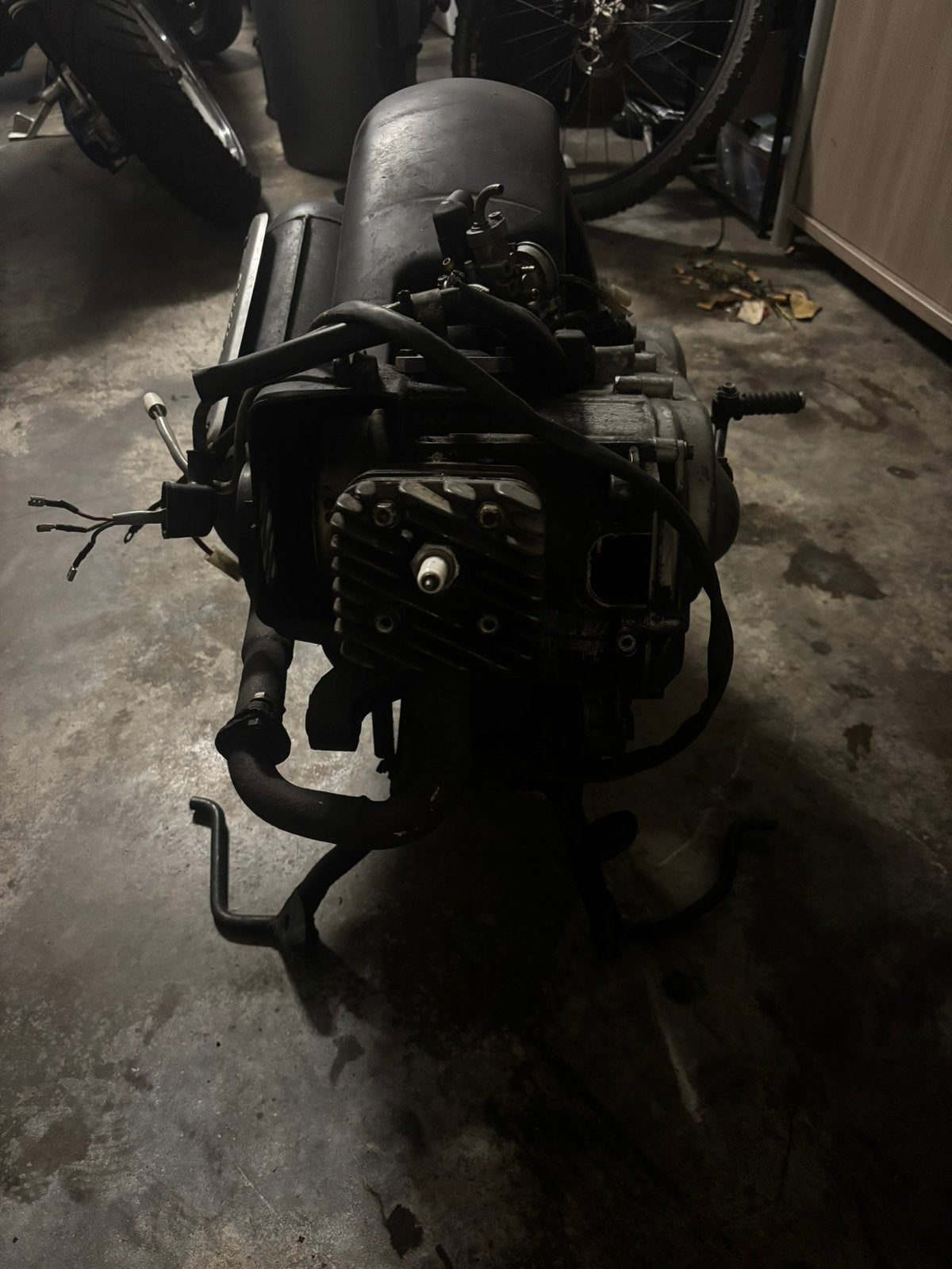 Piaggio Typhoon 50cc 2-takt motorblok., Fietsen en Brommers, Scooters | Piaggio, Ophalen, Zo goed als nieuw