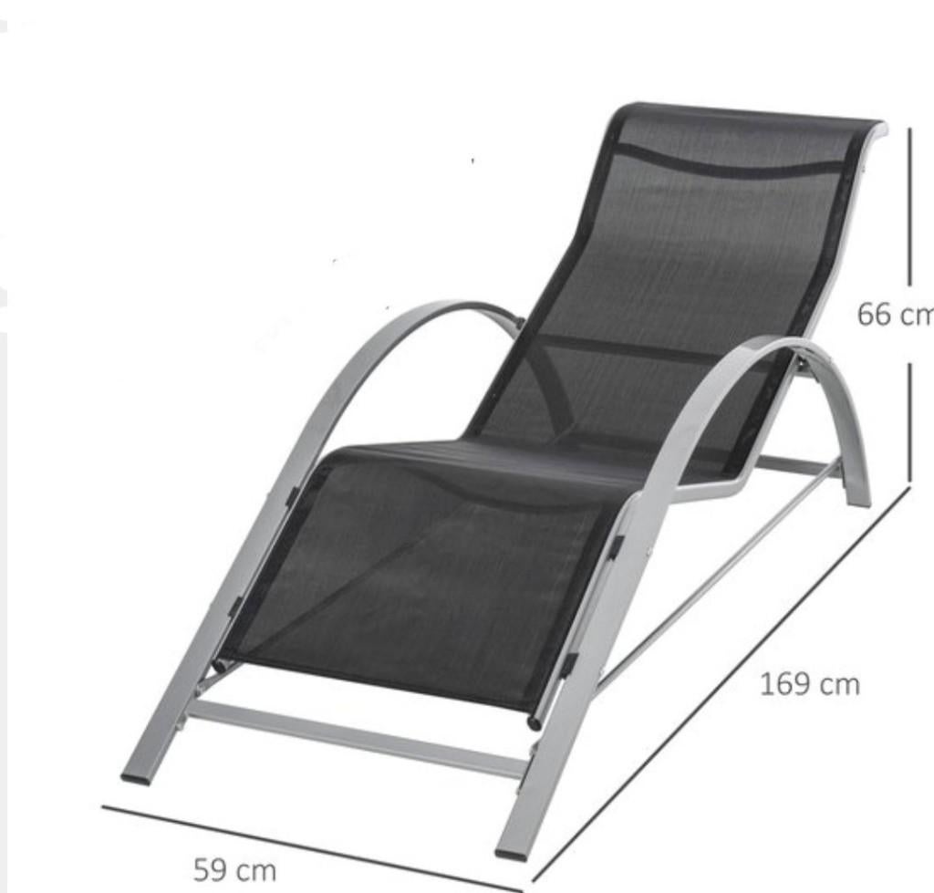 2  lits soleil alu /textilène  499 € A SAISIR 199 € LES 2, Jardin & Terrasse, Enlèvement, Neuf