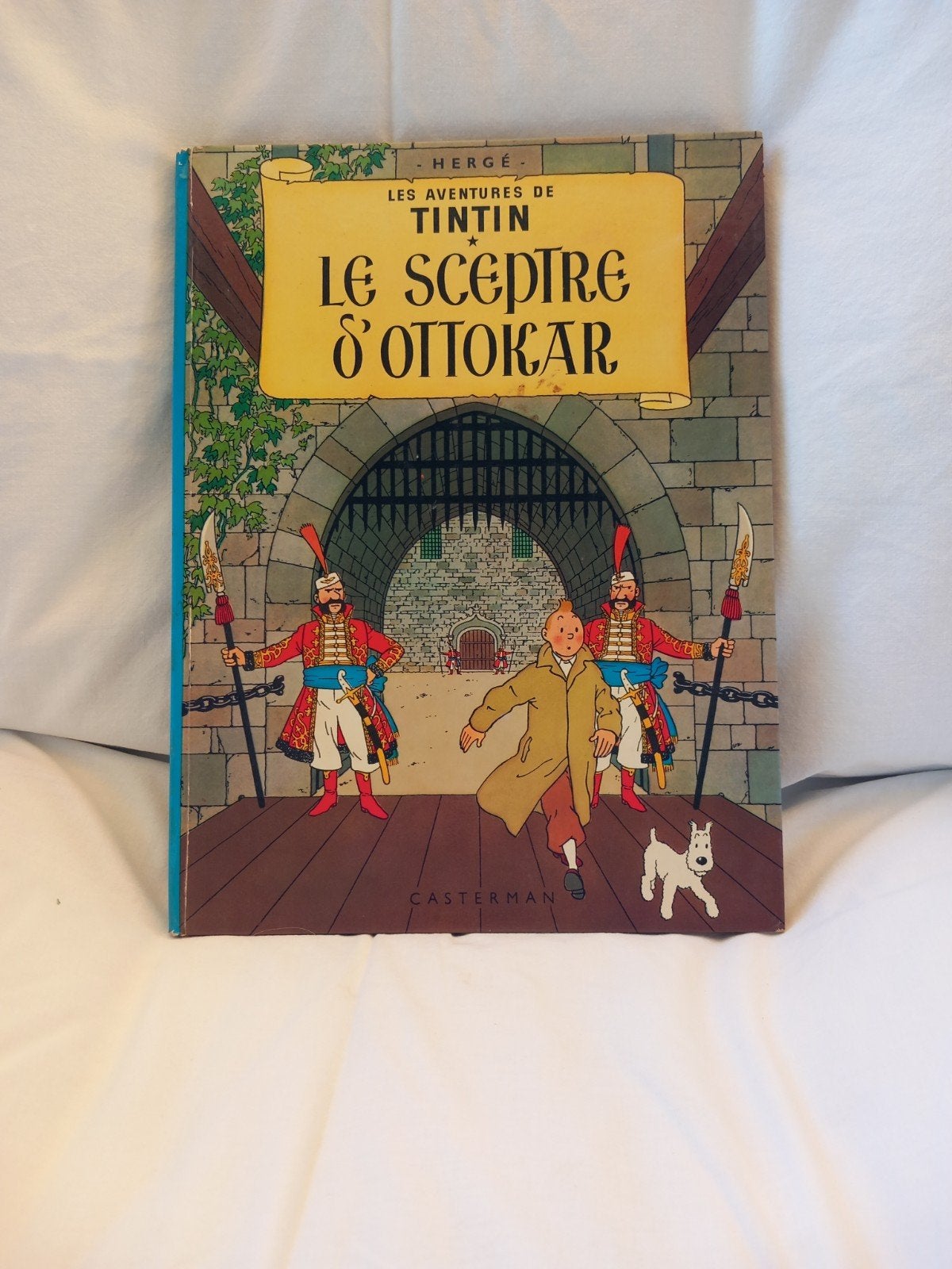 TINTIN LE SCEPTRE OTTOKAR, Enlèvement