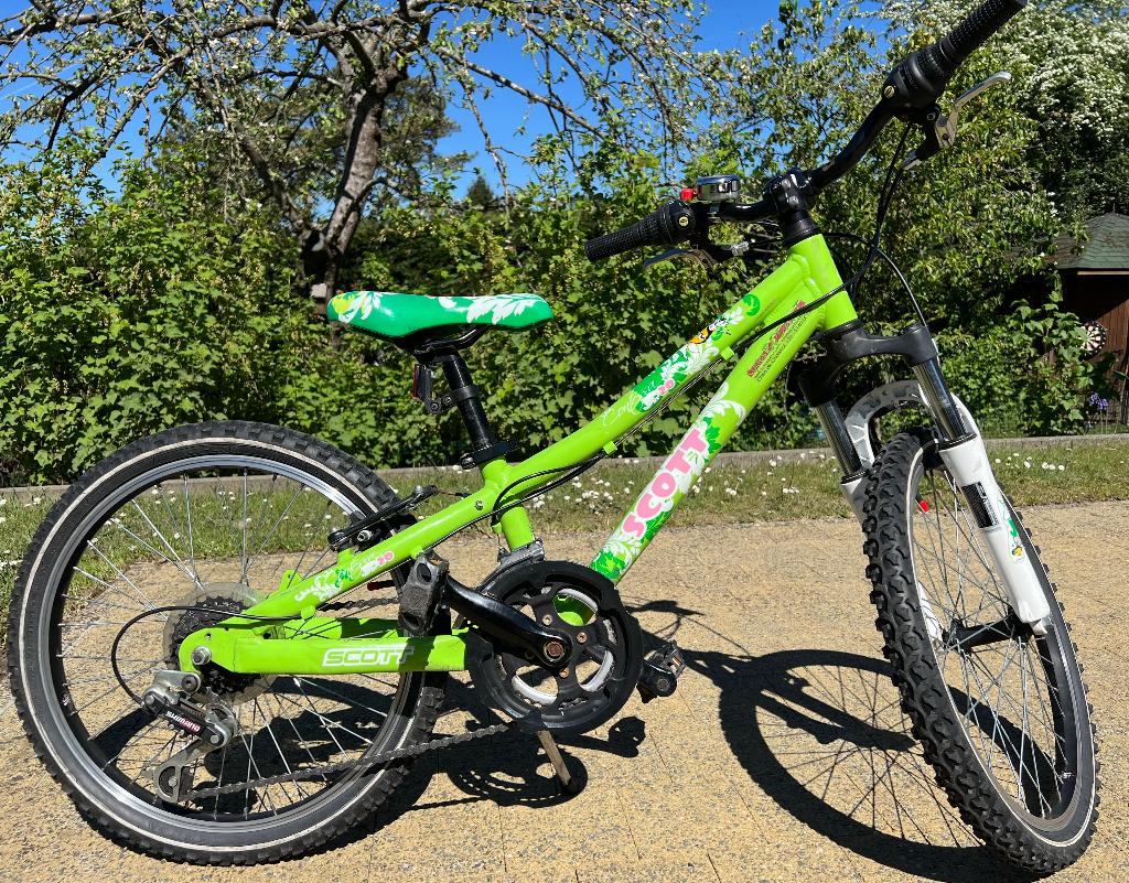 Vélo enfant Scott 20 pouces, Enlèvement