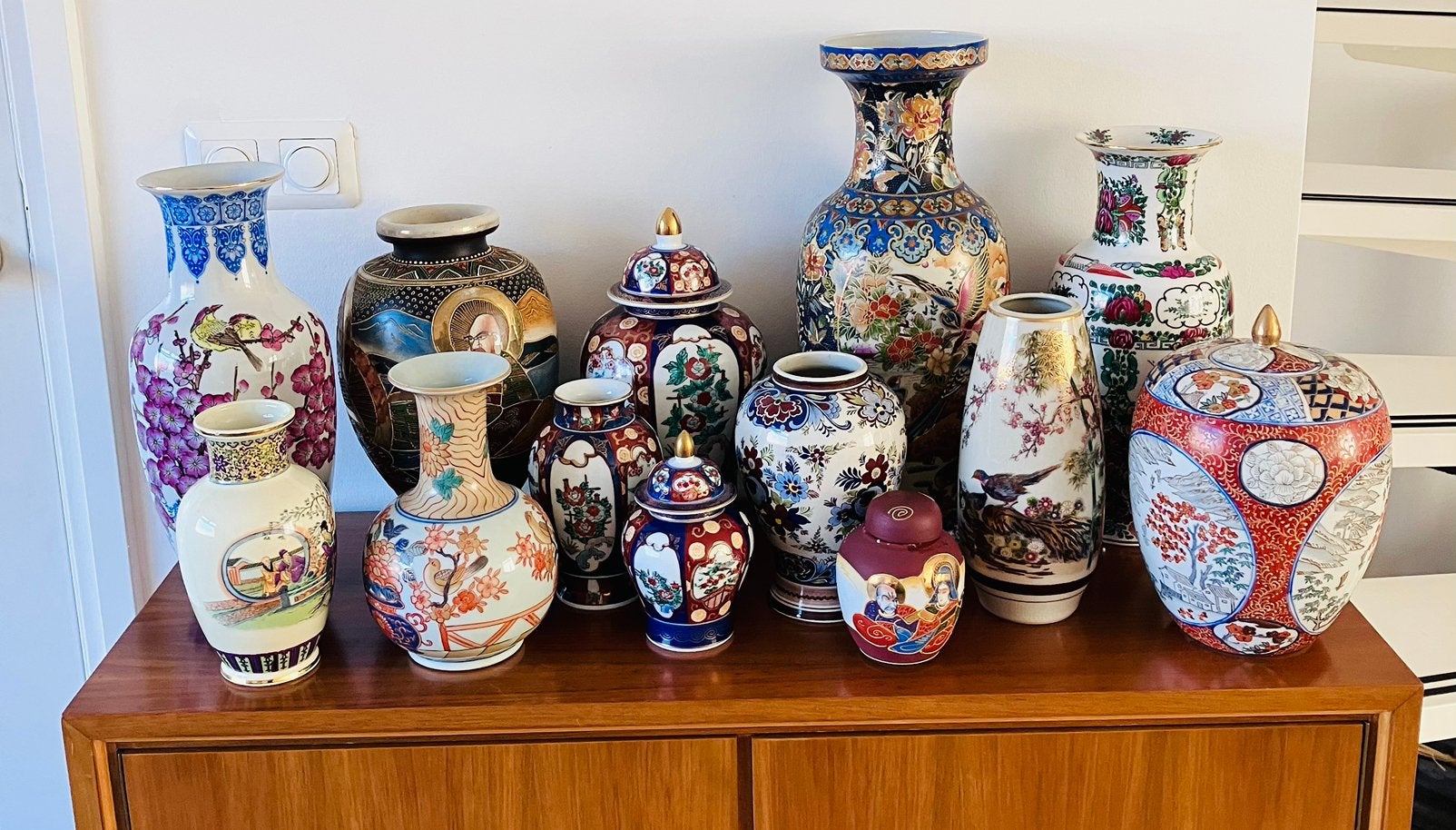 Mooie collectie van Aziatische & Delftse vazen en potten., Antiek en Kunst, Antiek | Vazen, Ophalen