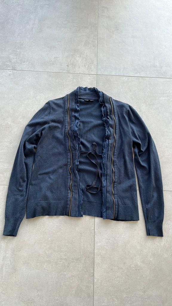 Blauw vestje Didi maat 40, Kleding | Dames, Ophalen of Verzenden, Gedragen, Maat 38/40 (M), Blauw