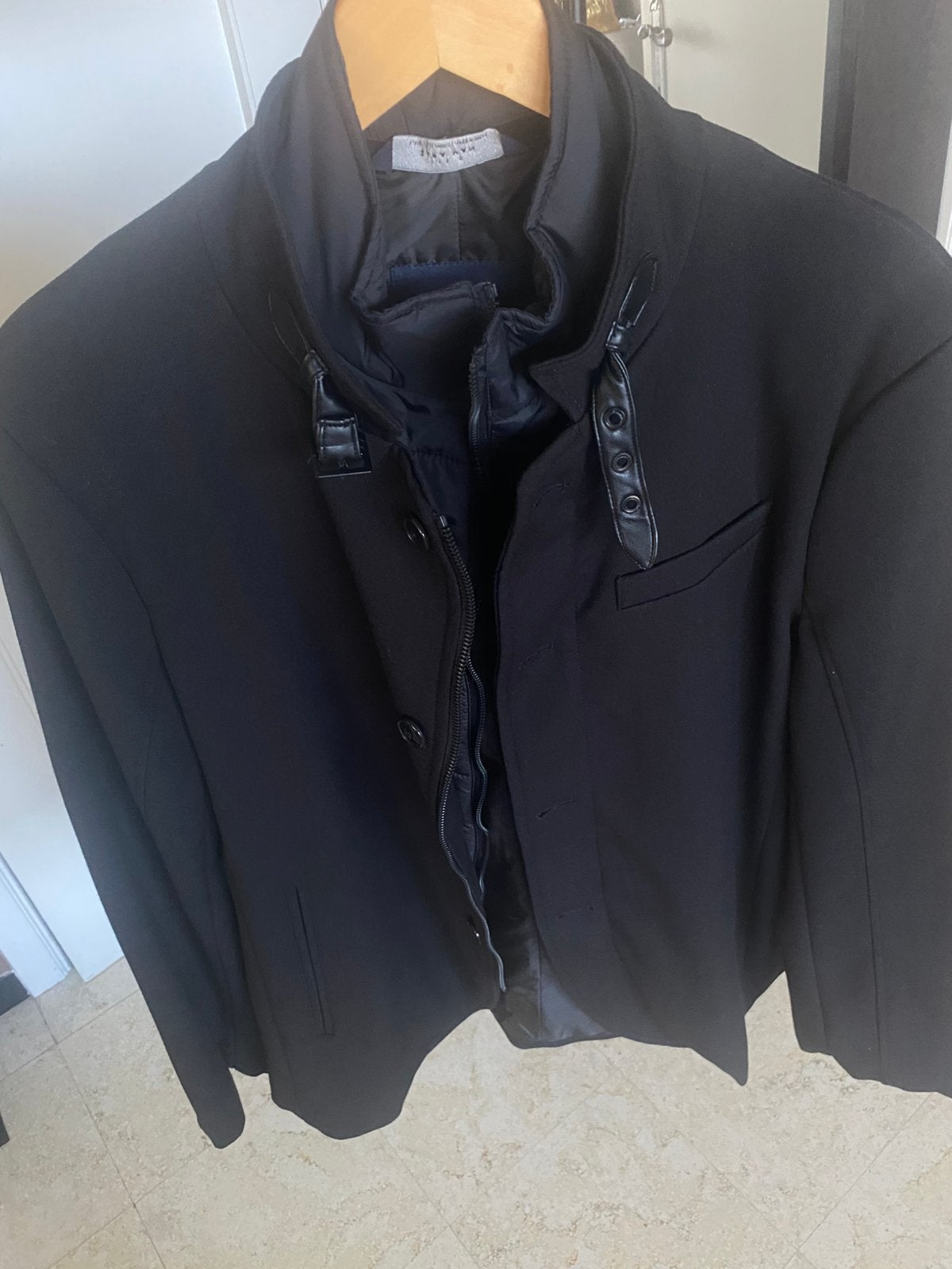 Zara Men heren jas zwart, Ophalen of Verzenden, Zo goed als nieuw, Maat 56/58 (XL), Zwart