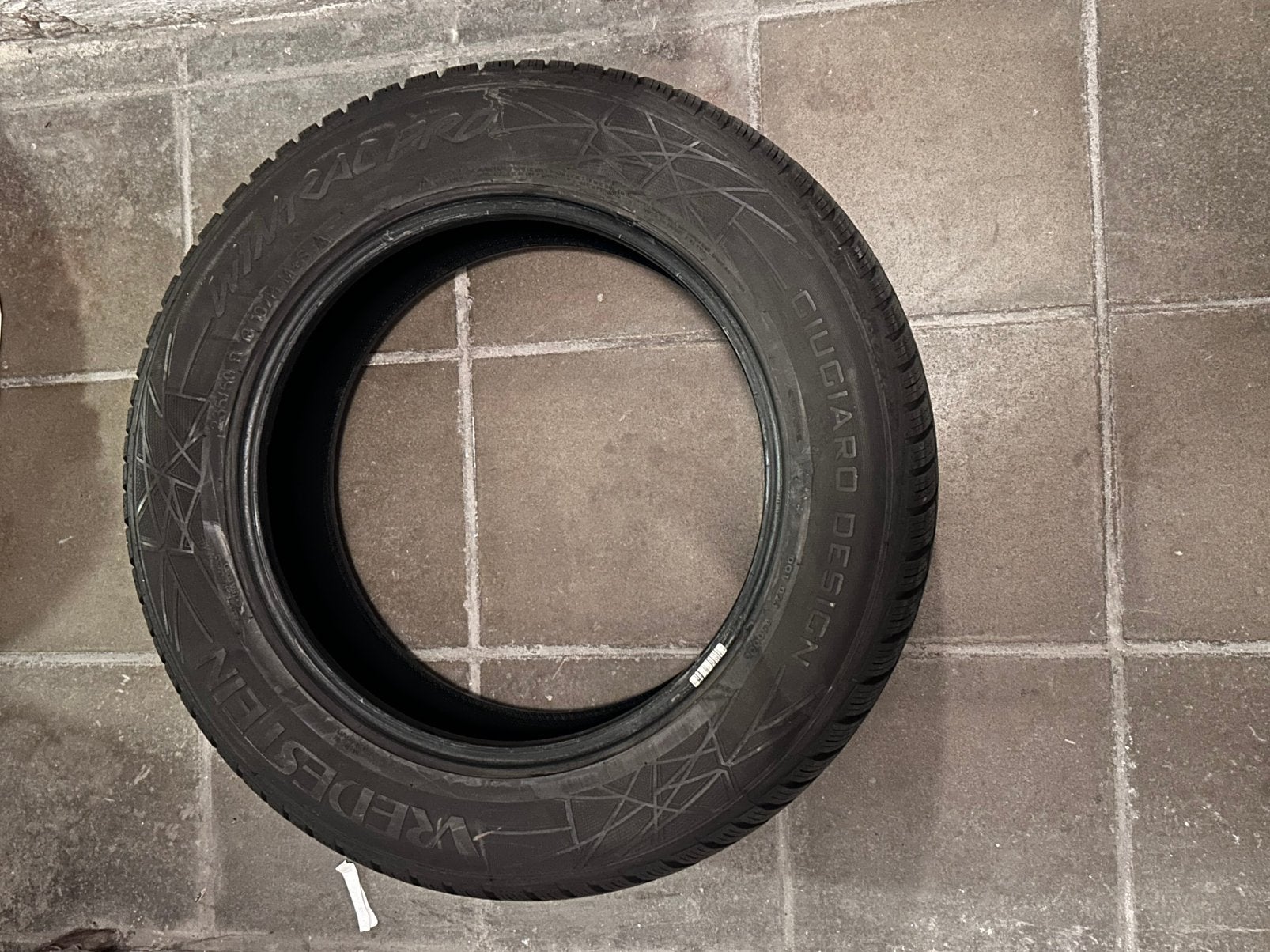 Set van 4 winterbanden Vredestein, Ophalen, 18 inch, Gebruikt, Winterbanden