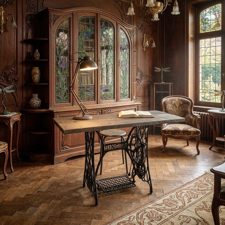 Bistro bijzet tafel van Singer, Ophalen
