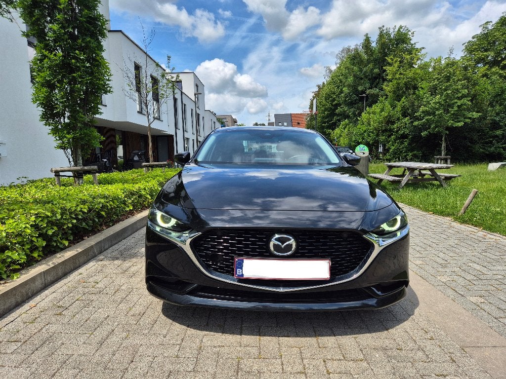 Mazda 3 M-HYBRID SKYCRUISE Sedan / Leather, Auto's, 1998 cc, 4 cilinders, Zwart, Leder