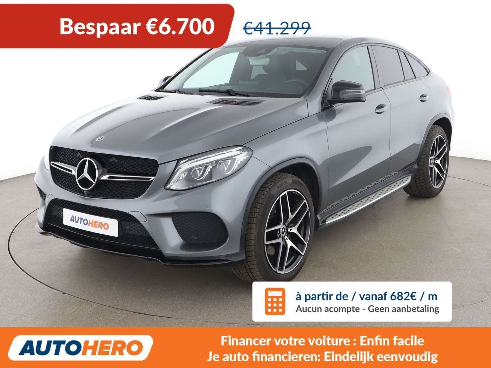 Mercedes-Benz GLE 350 GLE 350 d 4Matic AMG Line (bj 2017), Auto's, Automaat, https://public.car-pass.be/vhr/b14296d0-29ae-48d1-80db-1ae94ee94367