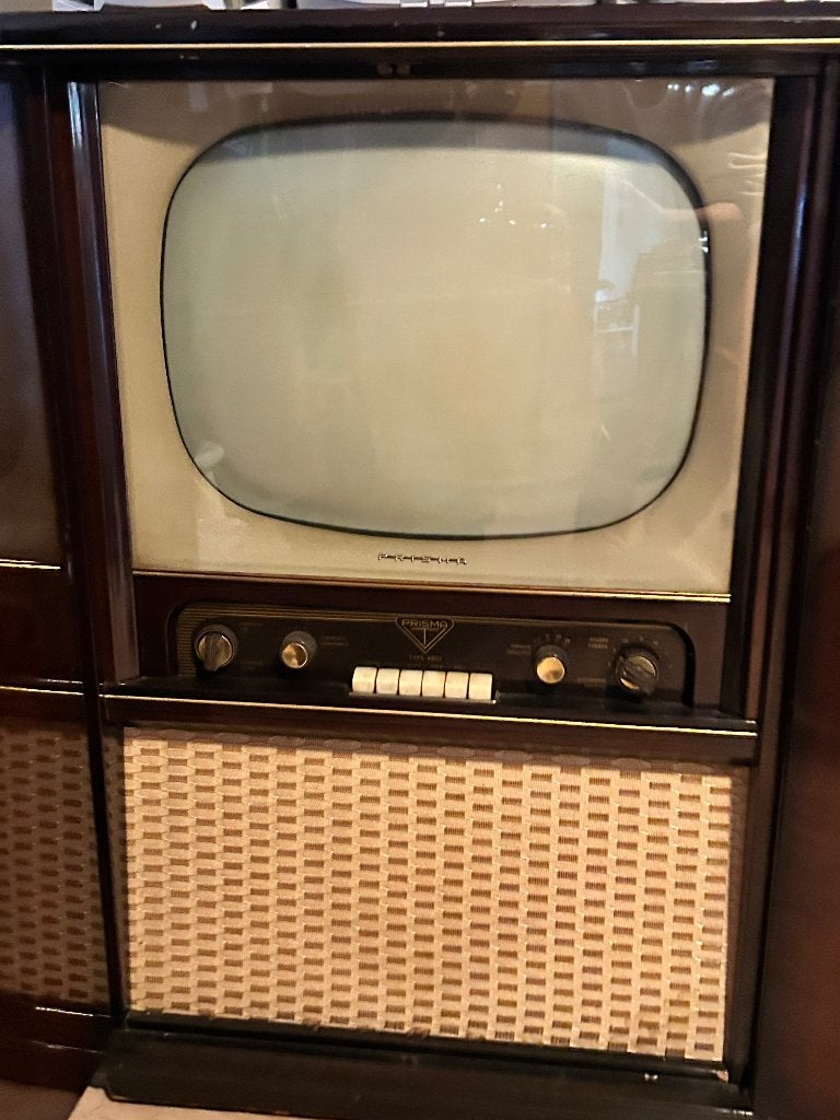 Vintage TV kast prisma, Antiek en Kunst, Ophalen