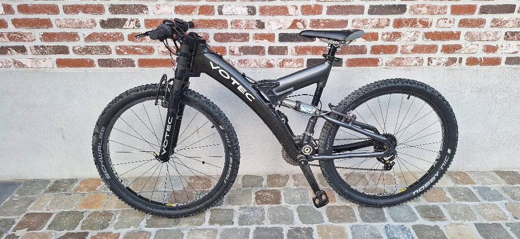 Votec hoogwaardige full-suspension mountainbike, Fietsen en Brommers, Gebruikt, Ophalen, Overige merken, Heren