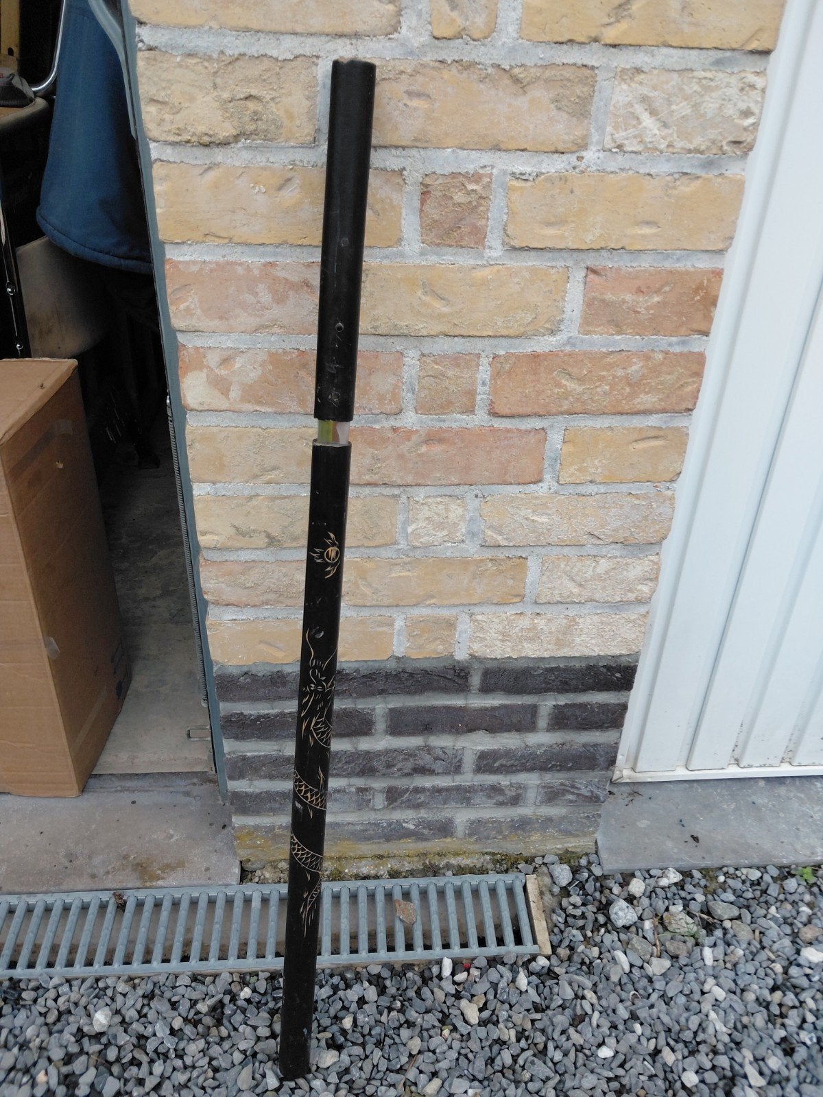 Decoratieve replica Shirasaya katana, Ophalen, Gebruikt