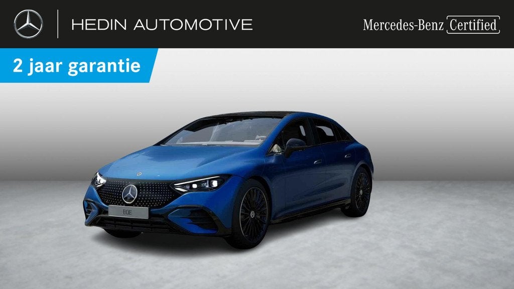 Mercedes-Benz EQE 350+ AMG Line Launch Edition Night Pack |, Auto's, Mercedes-Benz, Automaat, Blauw, 96 kWh, EQE