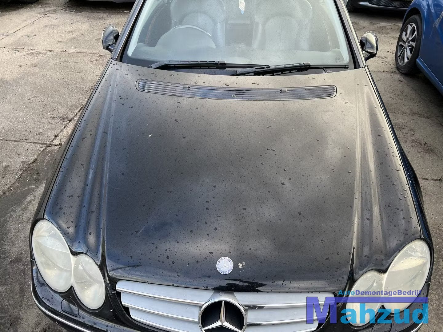 MERCEDES CLK W209 Zwart C197 motorkap 2002-2010, Mercedes-Benz AG, Mercedes-Benz, Utilisé, Mercedesstrasse 120
70372  Stuttgart, DE