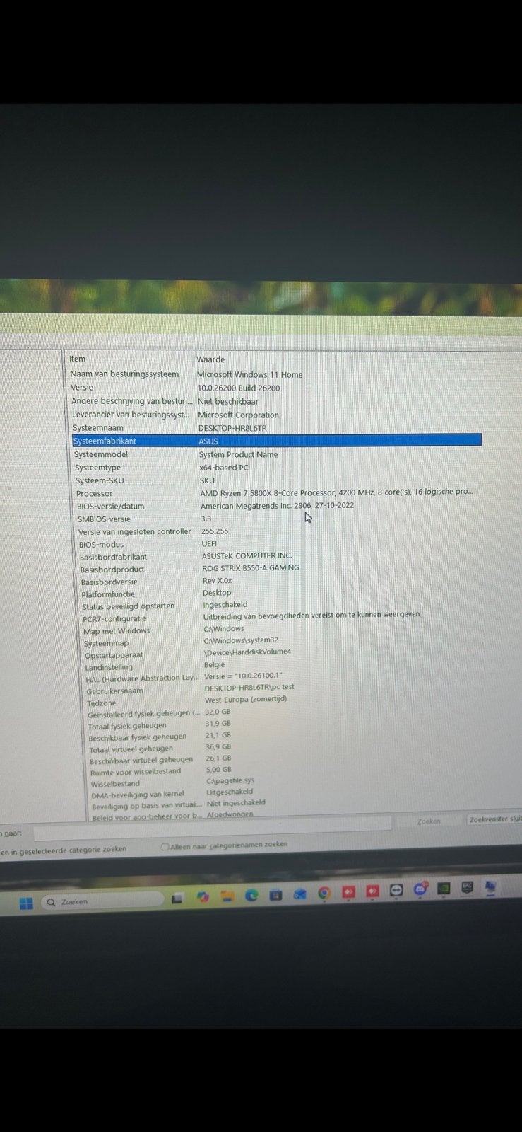 Complete Gaming PC Setup RTX 4060 / Ryzen 7 / 32GB RAM, Ophalen, Zo goed als nieuw, 32 GB, 4 Ghz of meer