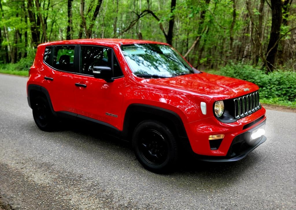 Jeep Renegade 1.0i Sport 4x2 AWD *année 2019*, Autos, Jeep, Rouge, Achat, Euro 6, Noir