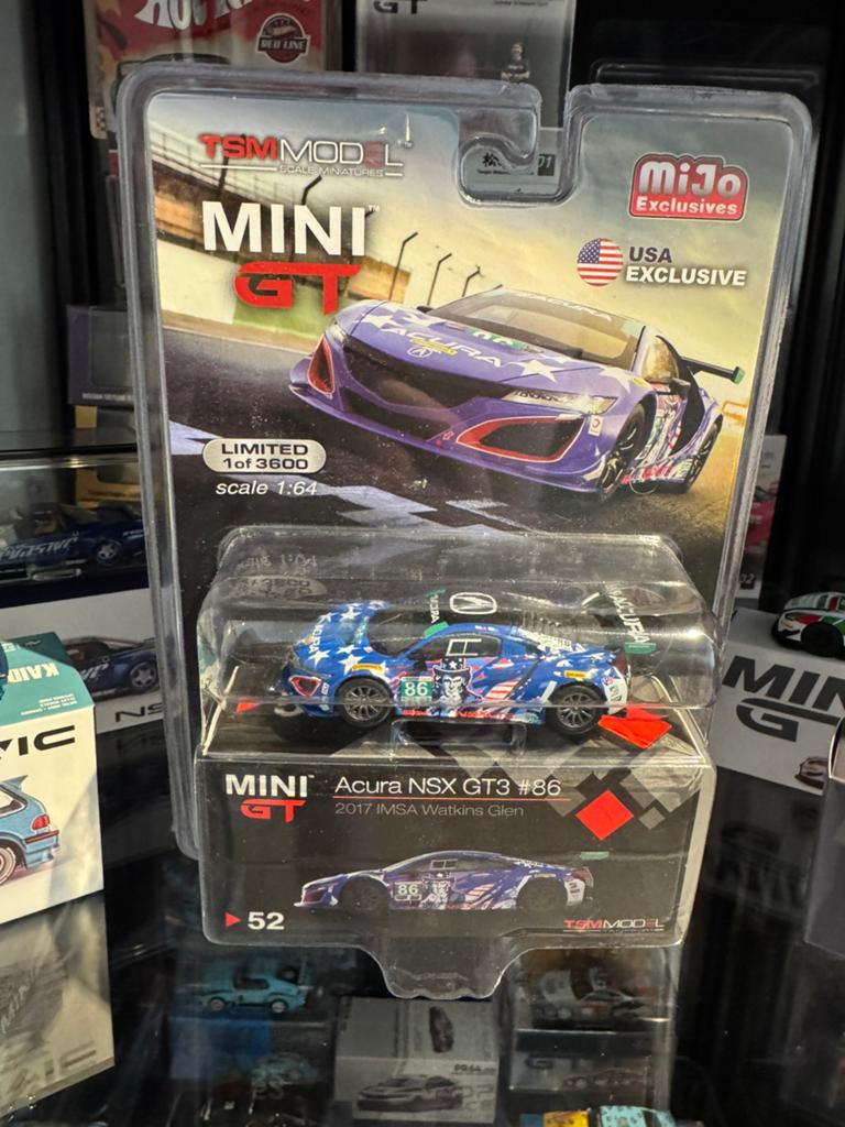 Mini Gt Honda NSX GT3 1:64, Ophalen, Zo goed als nieuw