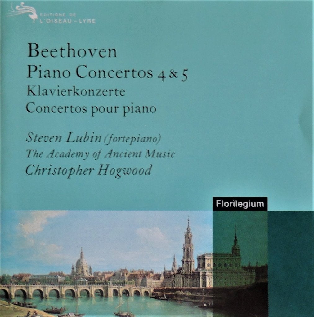 Beethoven / Piano 4 & 5 - Lubin / Academy of Ancient Music, Enlèvement ou Envoi, Comme neuf, Musique pour piano, Classicisme