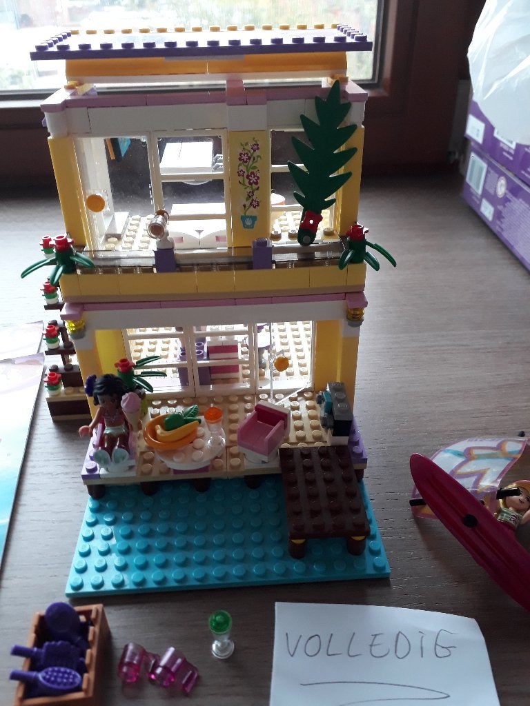 Lego Friends 41037 -  Strandhuis, Lego, Friends, Ophalen of Verzenden, Zo goed als nieuw