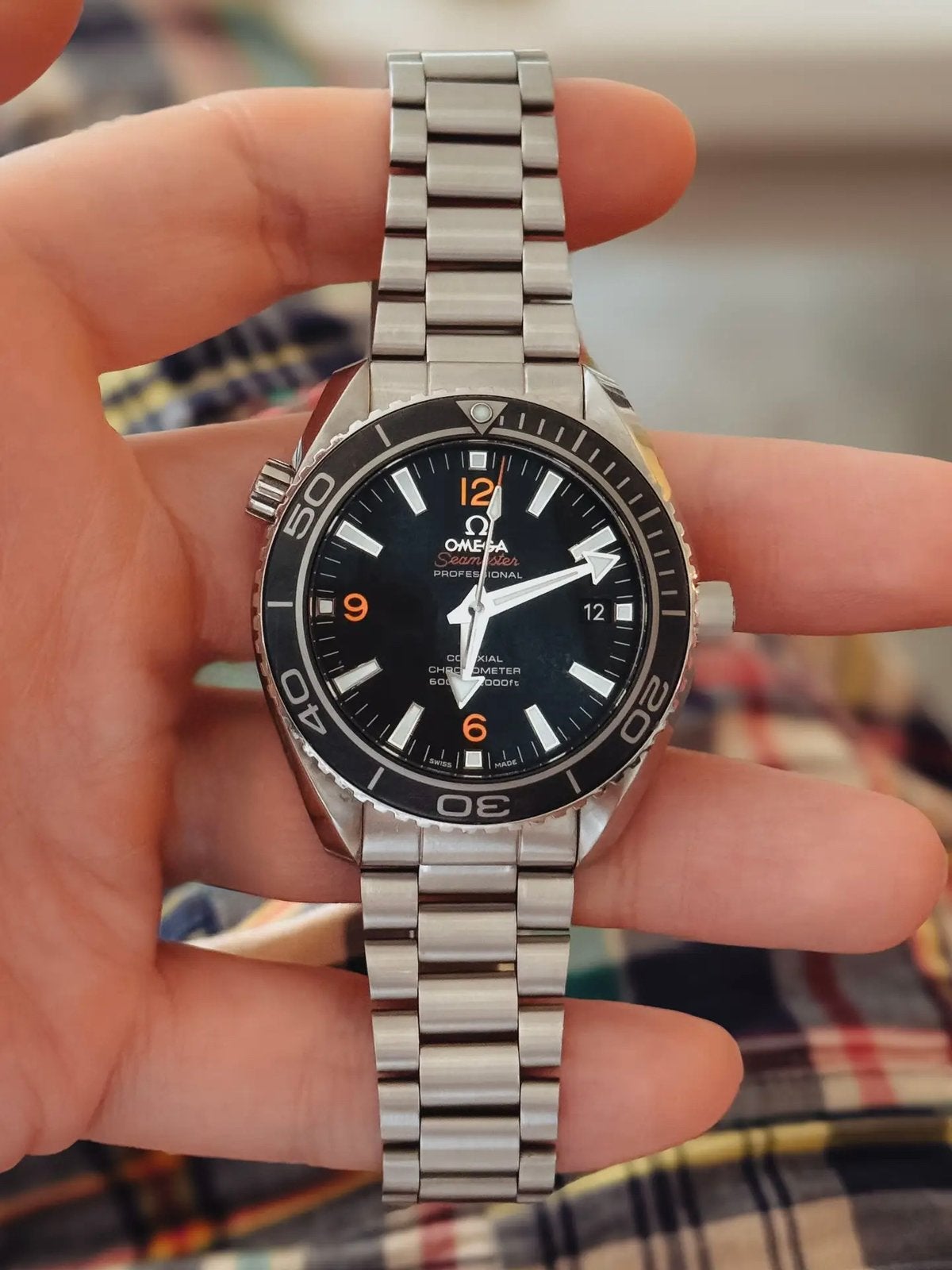 Omega seamaster planet ocean 600m, Handtassen en Accessoires, Horloges | Heren, Ophalen of Verzenden, Nieuw, Polshorloge, Omega