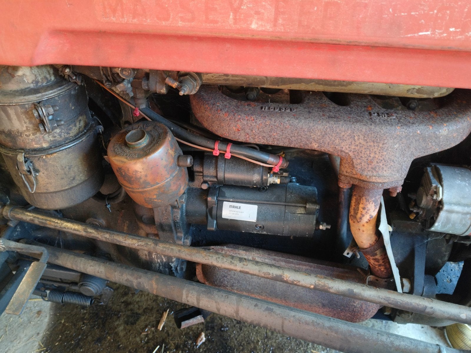 Massey Ferguson 35 (835DS), Ophalen, Massey Ferguson