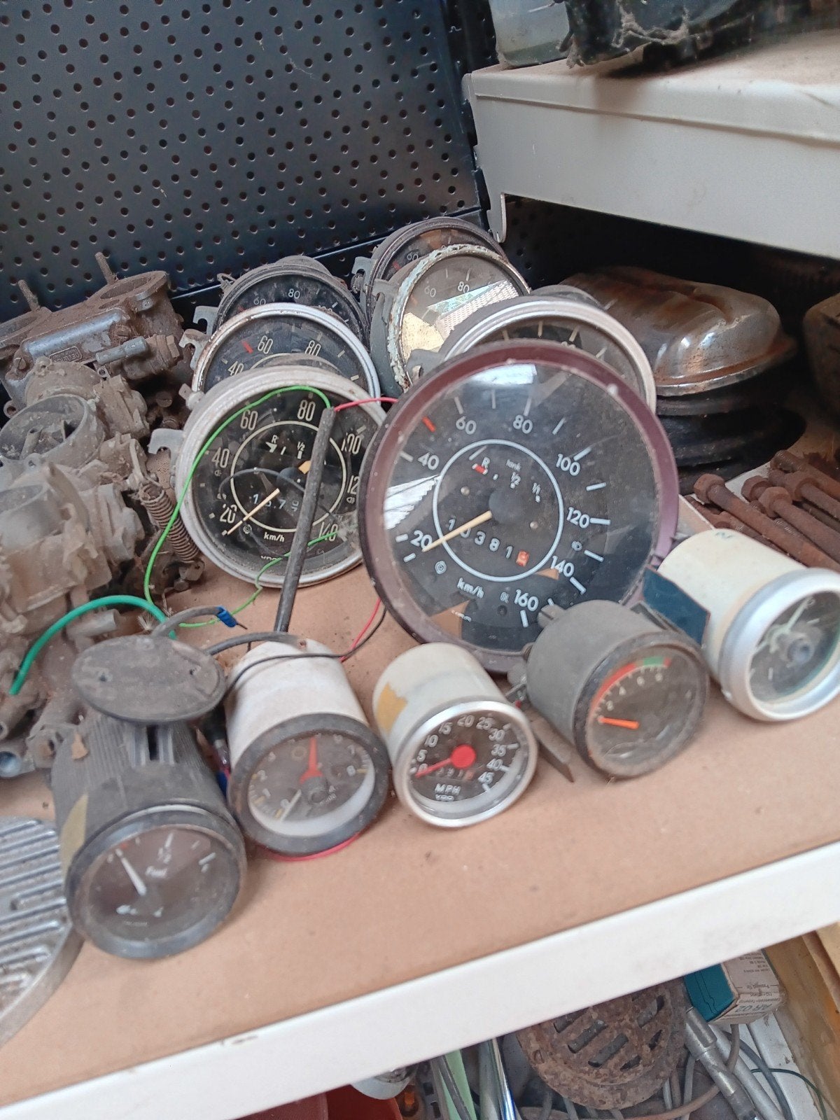 kever meters, Ophalen