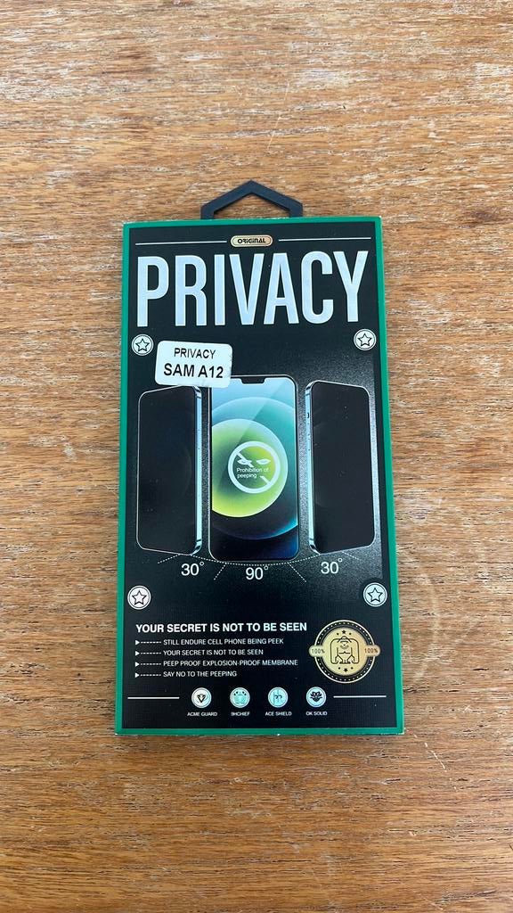 Privacy screen Samsung A12 - ongebruikt, Télécoms, Téléphonie mobile | Housses, Coques & Façades | Samsung, Enlèvement, Neuf, Autres modèles