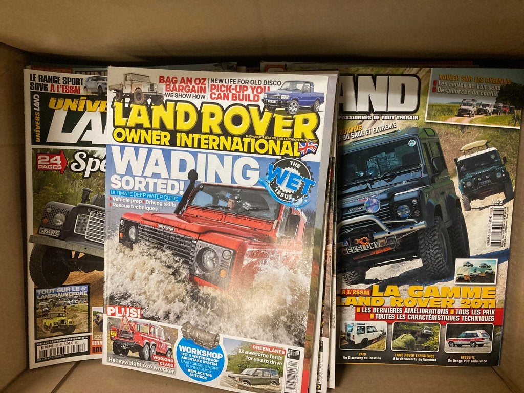 Land Rover magazines, Particulier, Te koop, Defender