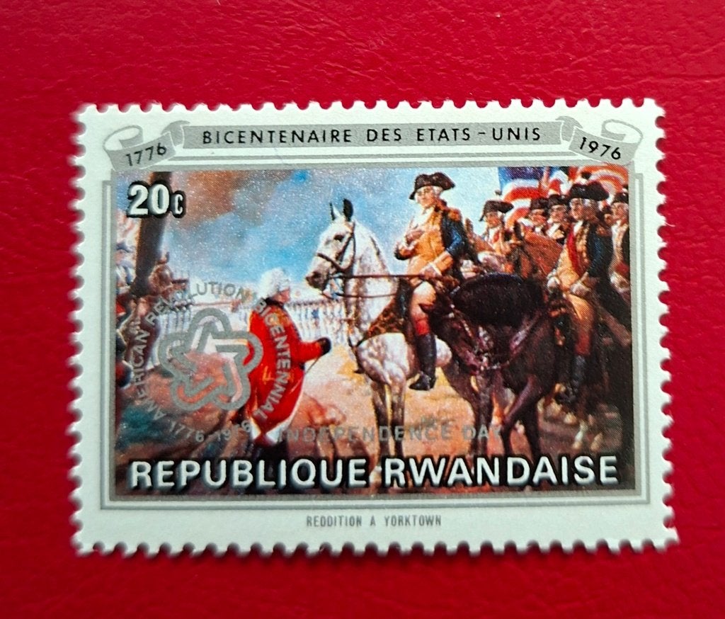 Timbre Rwanda OBP 753**, Enlèvement ou Envoi, Non oblitéré