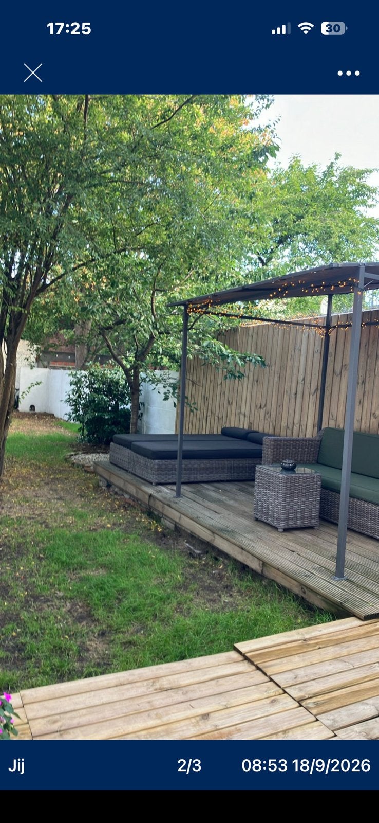 Manutti tuinset, Enlèvement, Comme neuf, Banque, Salons de jardin