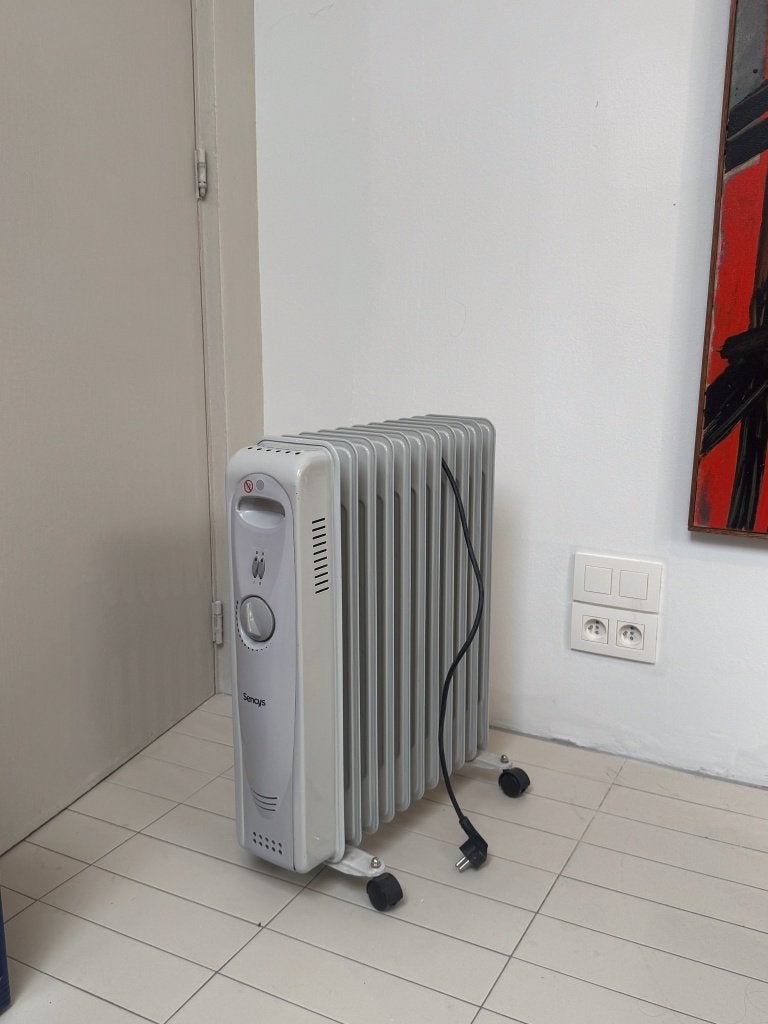 Radiateur à bain d'huile, Bricolage & Construction, 800 watts ou plus, Moins de 60 cm, Enlèvement, Utilisé