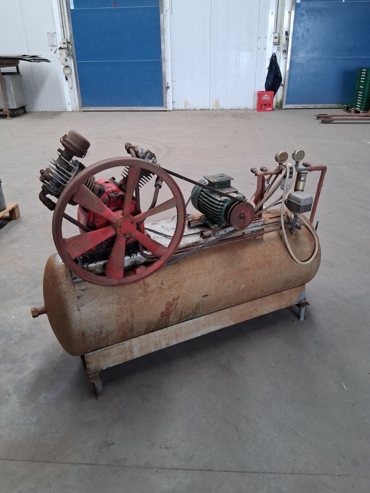 compressor, Ophalen, Gebruikt, 200 tot 400 liter/min, Mobiel