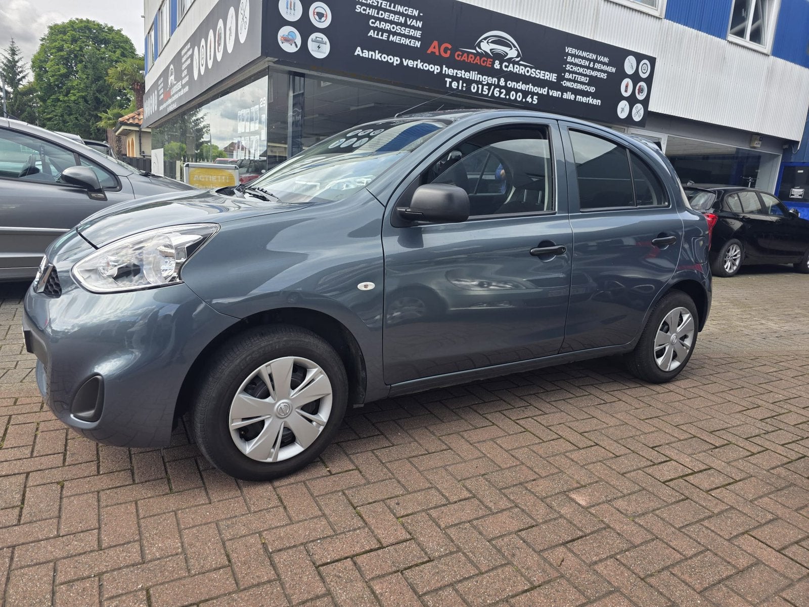 Nissan Micra 1.2 - BENZINE - AIRCO - 26.000km - 2017, Voorwielaandrijving, Stof, Blauw, 5 zetels