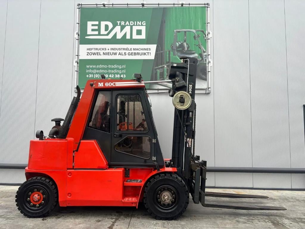 MORA M60 c Heftruck (bj 2003), Zakelijke goederen, Machines en Bouw | Heftrucks en Intern transport, Meer dan 4000 kg, LPG, Heftruck