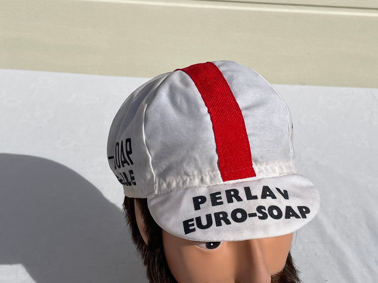 Oude supporterspet wielrennen Gazelle, Ophalen of Verzenden, Gebruikt, Pet of Muts