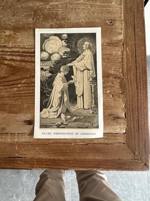priesterwijding Remi Leterme 1919, Verzamelen, Ophalen of Verzenden, Bidprentje